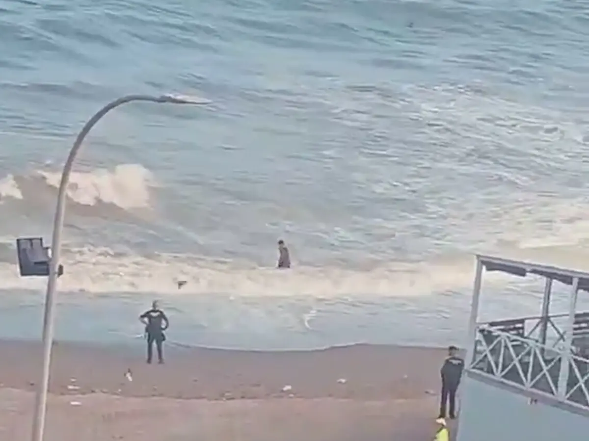 Imagem de contexto do artigo Mais de 30 menores marroquinos entraram em Ceuta a nado em dois dias