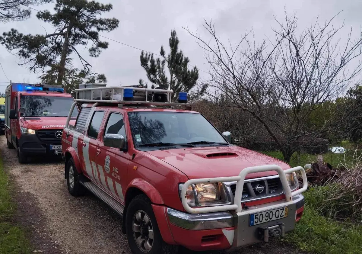 Operação de socorro junto ao poço
