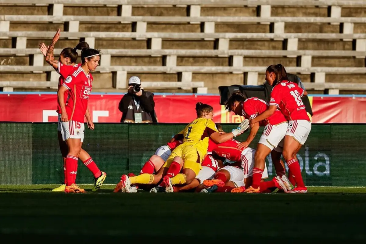 Benfica sagrou-se tetracampeão nacional feminino de futebol