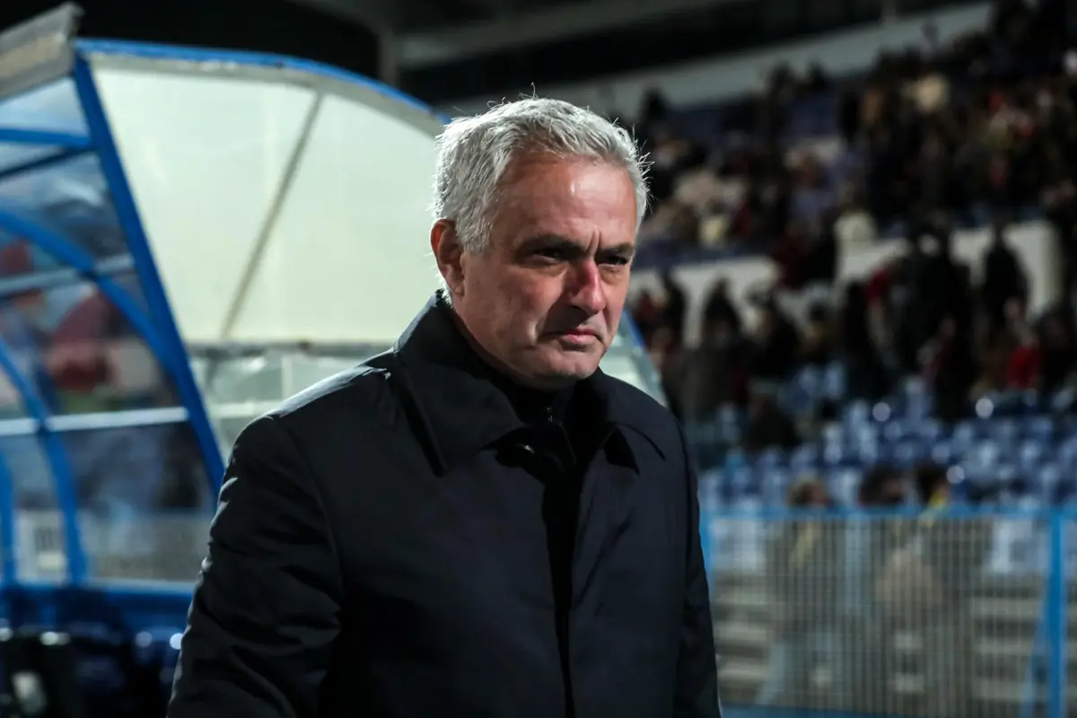 José Mourinho, treinador do Benfica