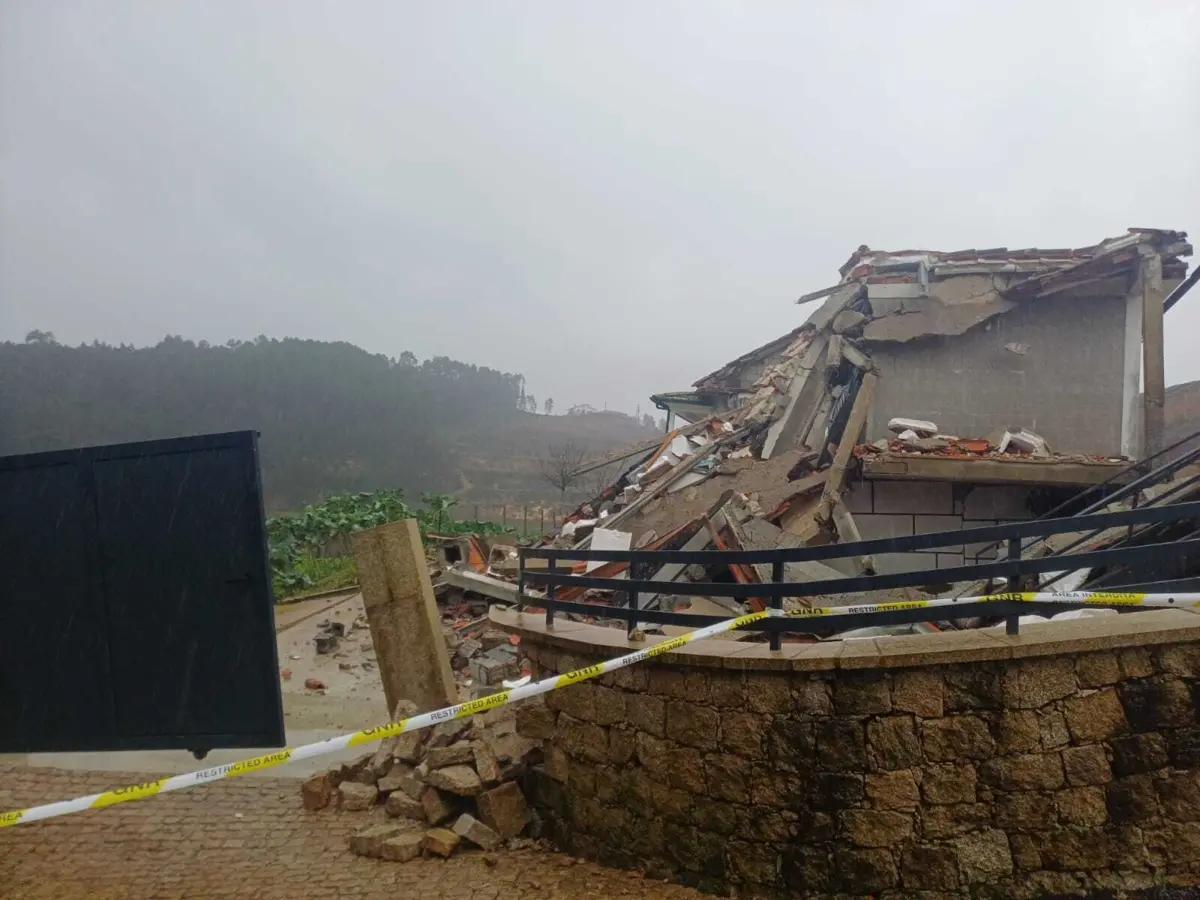 Perímetro de segurança é na Rua dos Covelos, a partir do número 121, até ao Cruzamento com a Ecopista, no número 4