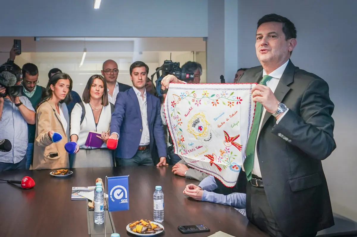 Rui Rocha visitou hoje o Hospital da Misericórdia de Vila Verde, em Braga