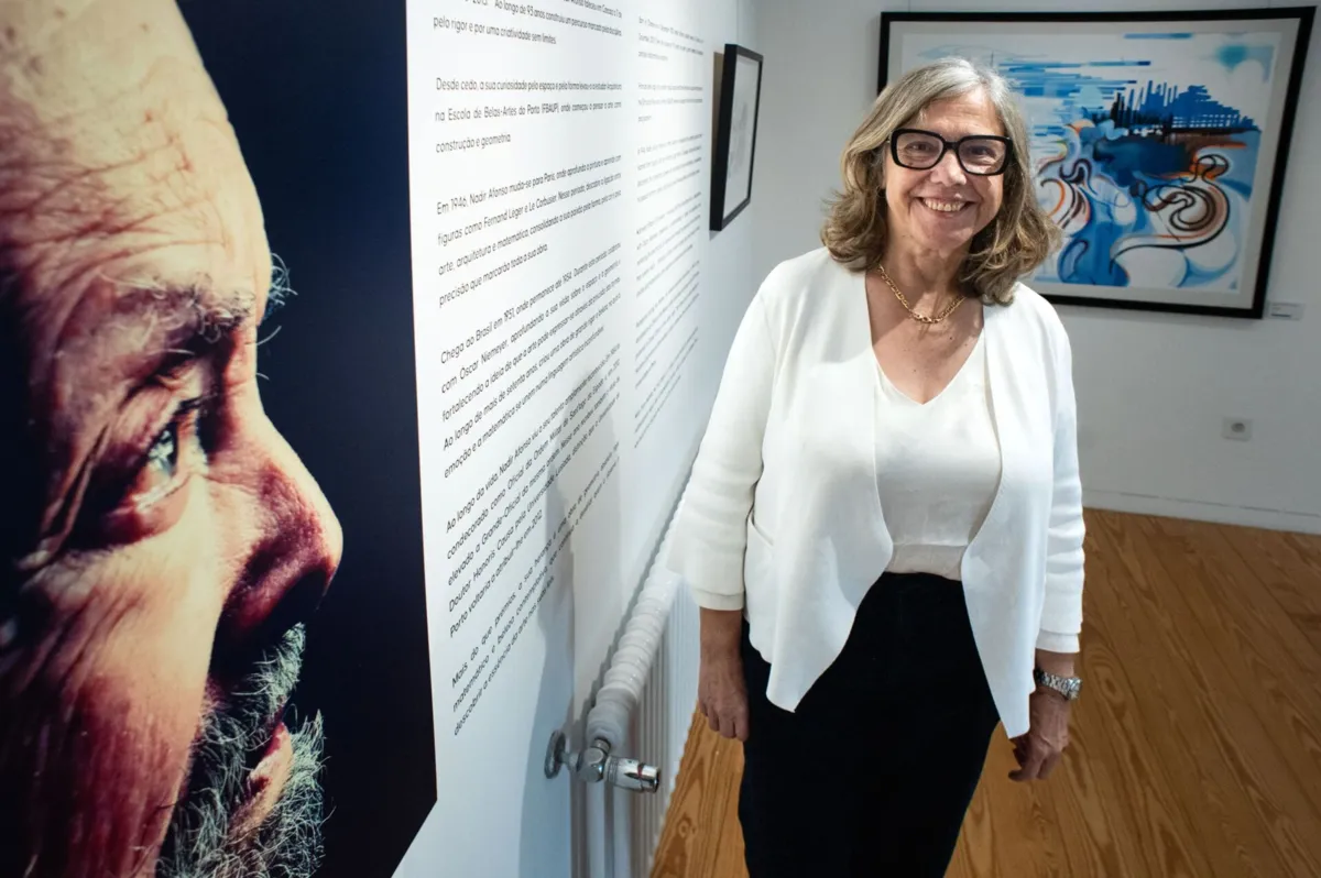 Laura Afonso, presidente da Fundação Nadir Afonso, na Torre dos Clérigos