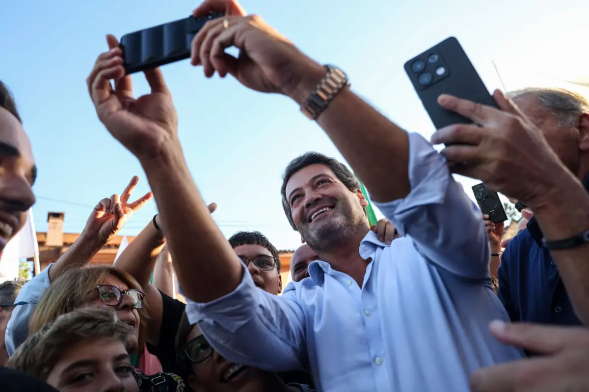 André Ventura em campanha