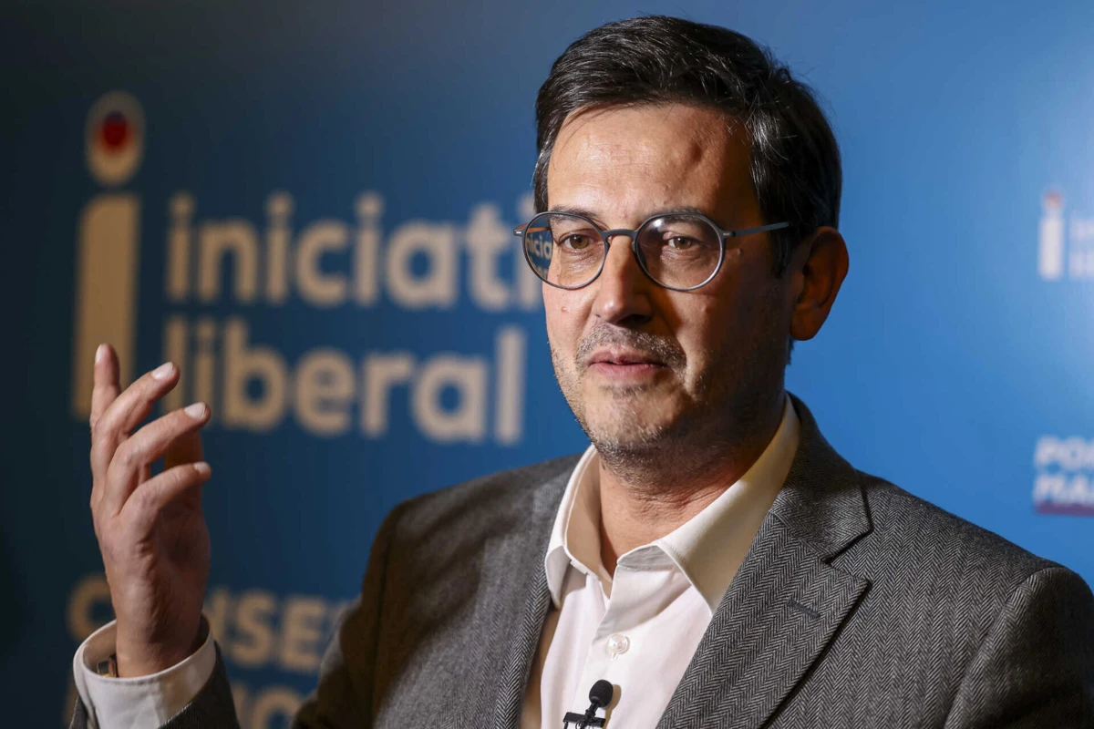 O líder da Iniciativa Liberal, Rui Rocha