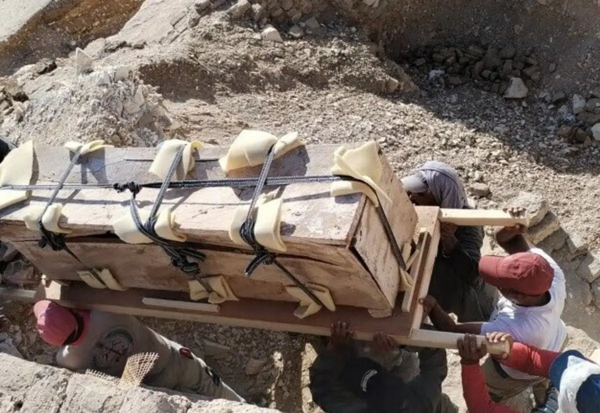 Imagem de contexto do artigo Egiptólogos franceses descobriram sarcófago do Império Médio em Luxor