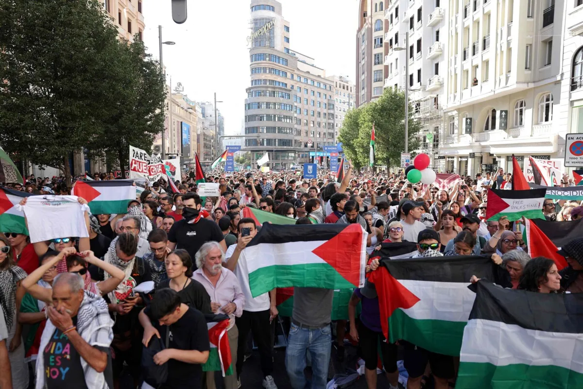 Protestantes em Madrid