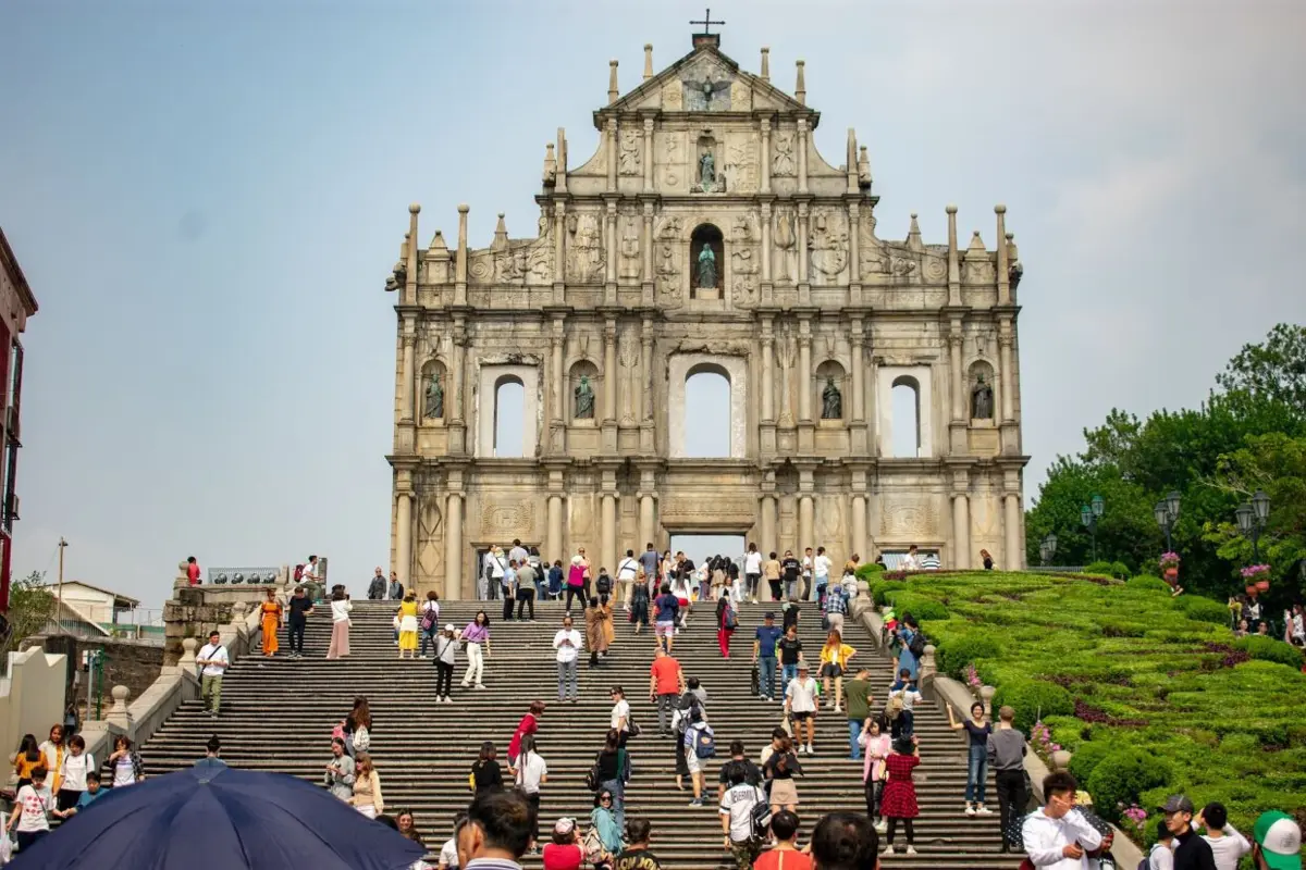 Ruínas de São Paulo são um dos principais pontos turísticos de Macau