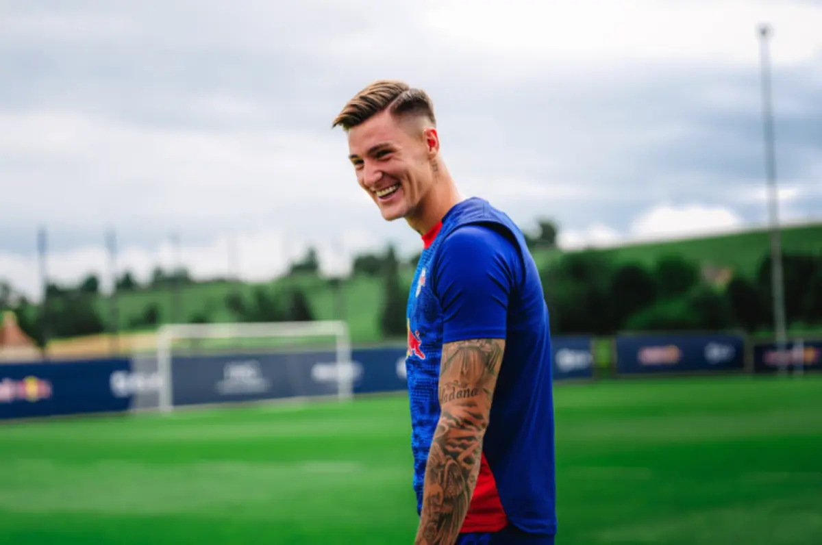 Benjamin Sesko está prestes a mudar para o Manchester United