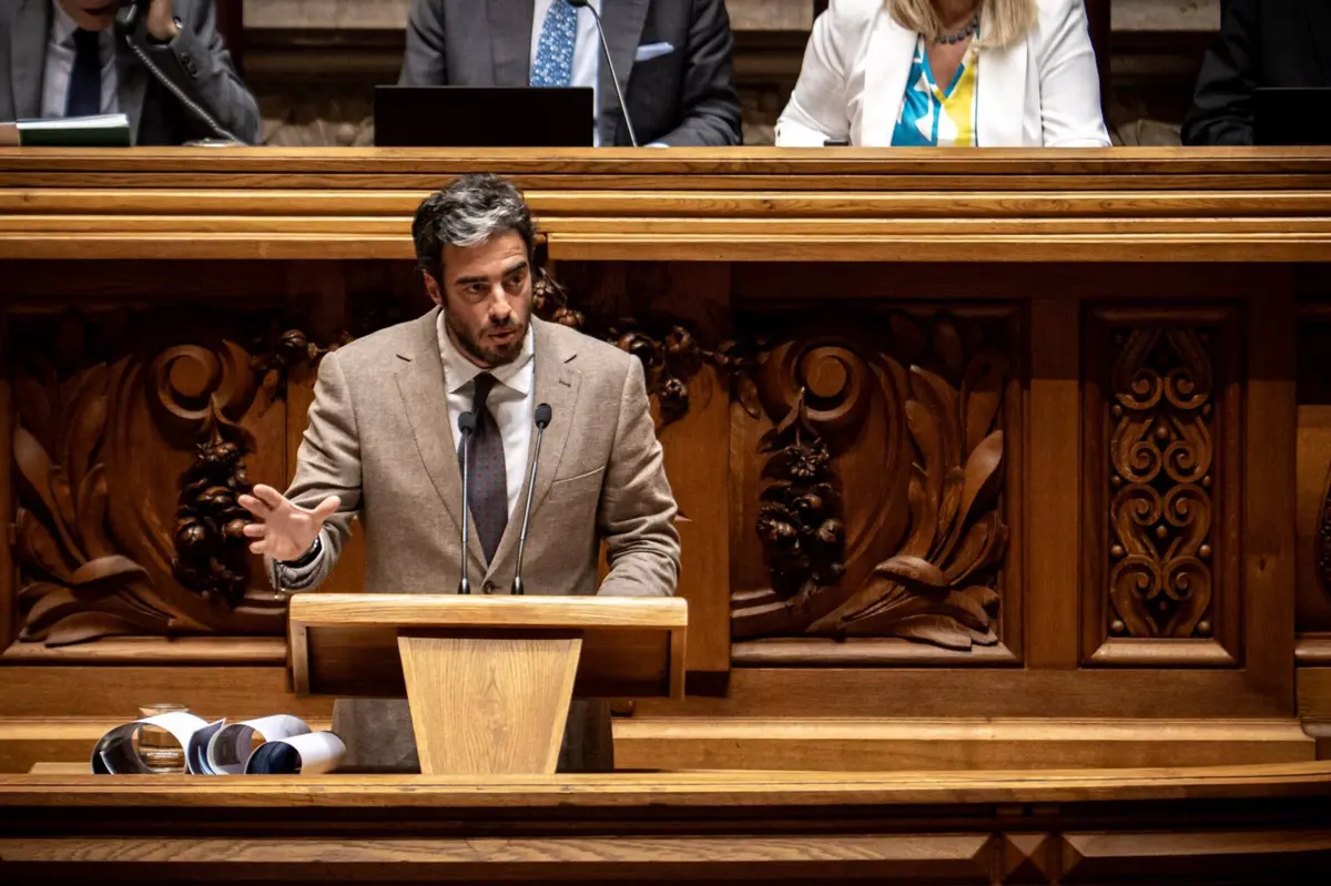 O deputado da IL Mário Amorim Lopes