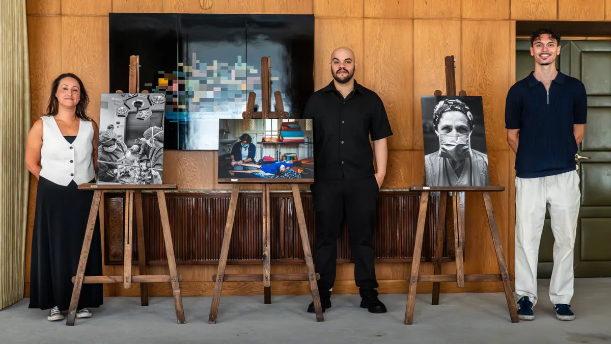 Dídia Barbosa, Caíque Bouzas e Vasco Azevedo venceram o concurso da FMUP