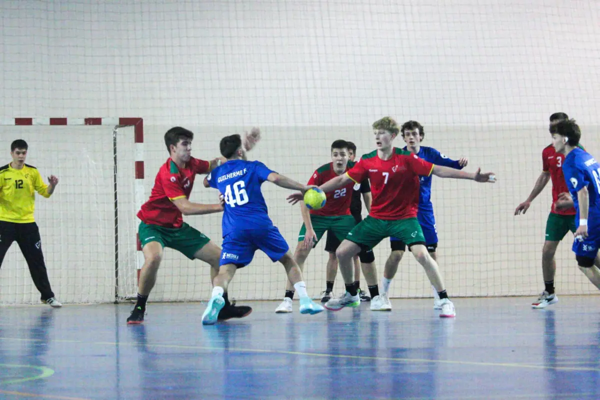 Seleção sub-16 masculina participa no Feira Handball Cup