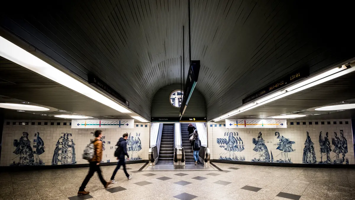 Homem foi detido por importunação sexual no metro de Lisboa