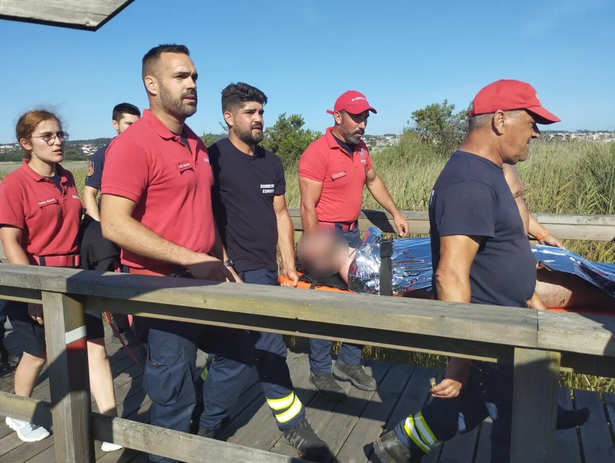 Gritos de socorro permitiram encontrar jovem vimaranense