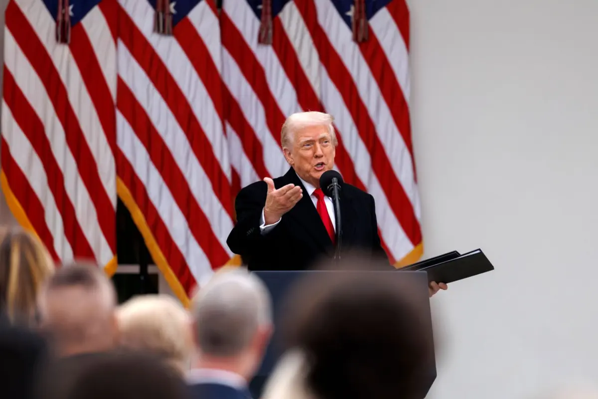 O presidente dos EUA, Donald Trump