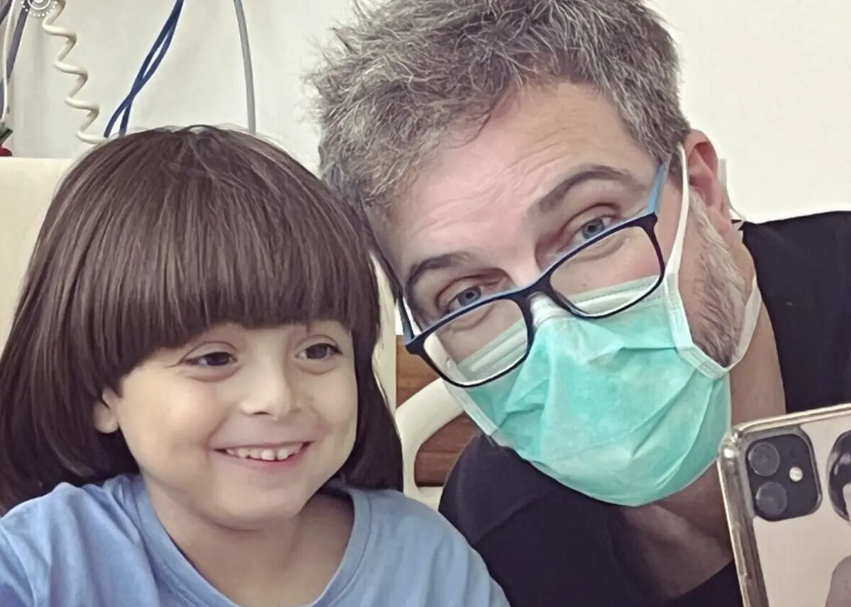 Benjamim, filho de Chagas Freitas, foi submetido a um transplante de fígado em junho do ano passado