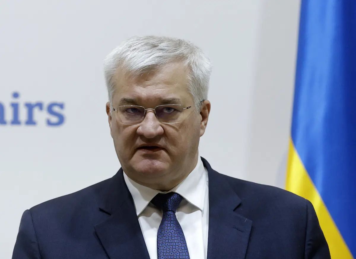 Ministro dos Negócios Estrangeiros ucraniano, Andrii Sibiga