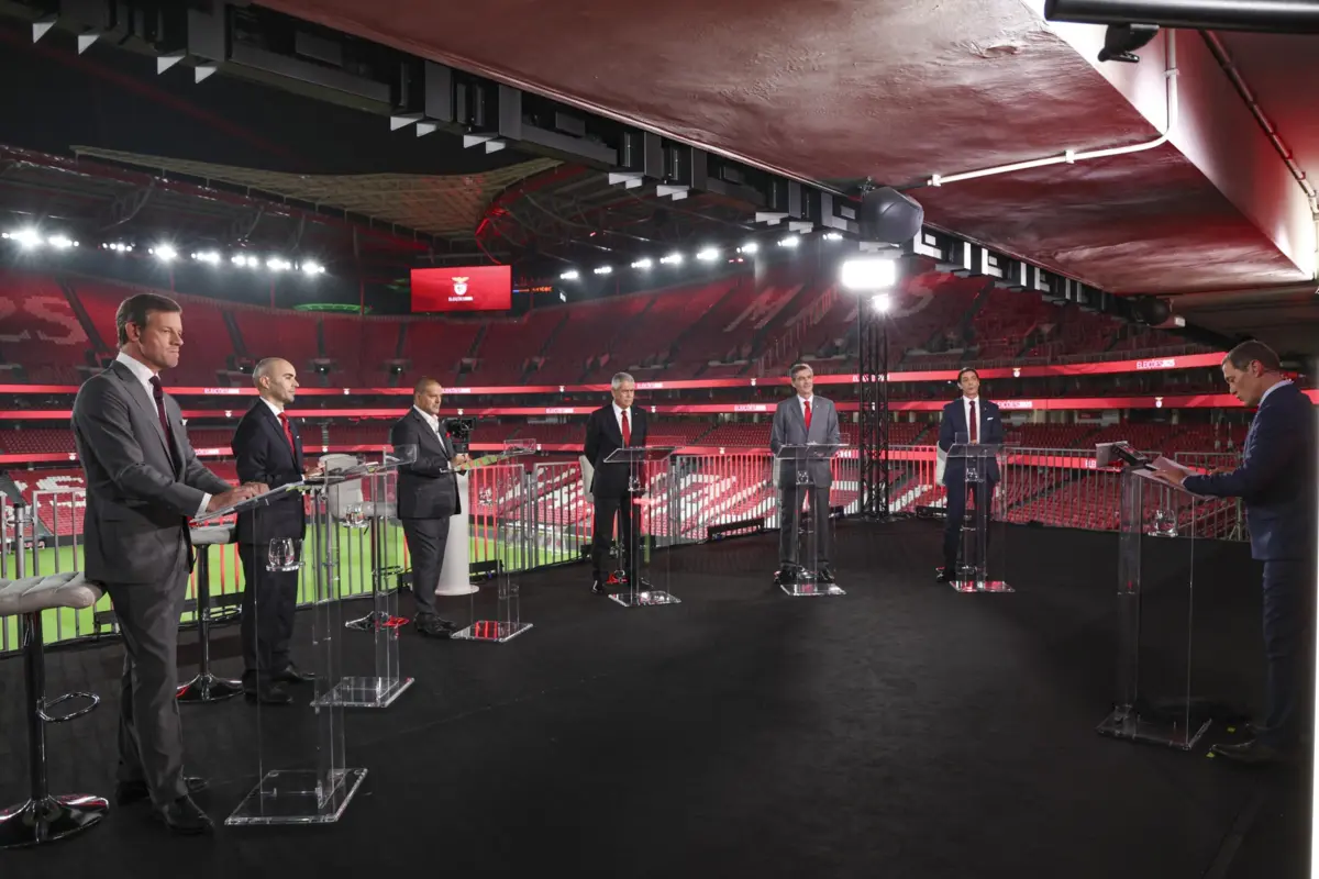 Debate dos candidatos à presidência do Benfica decorreu esta quinta-feira