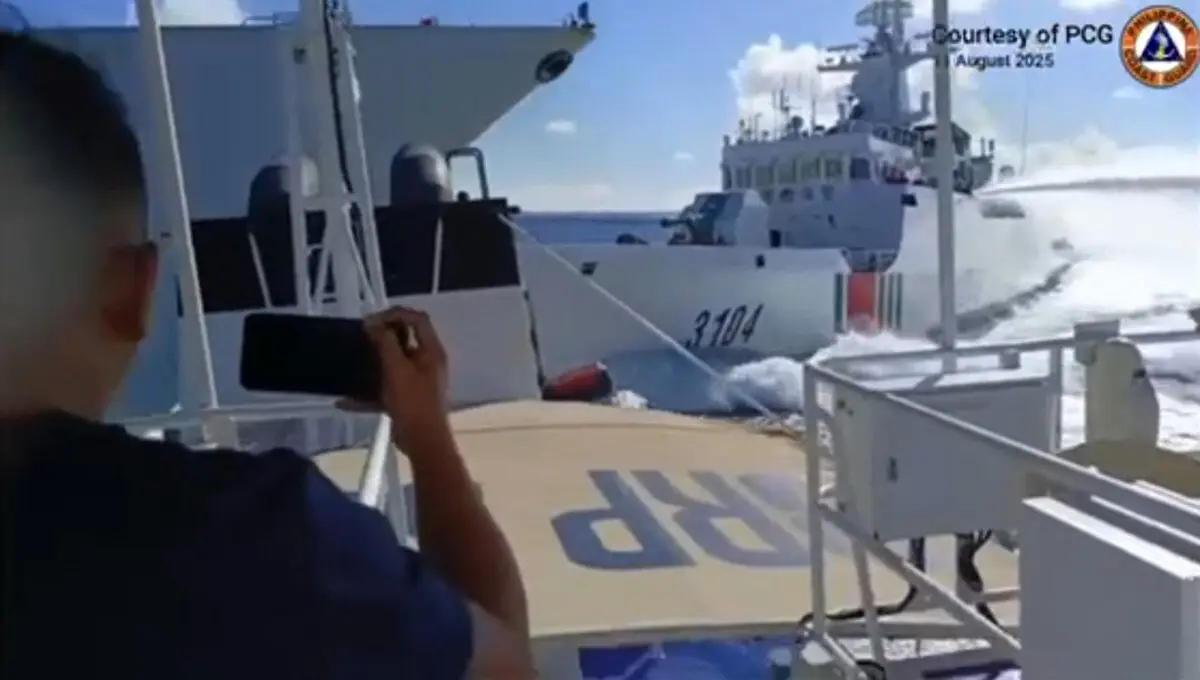 O incidente ocorreu perto do disputado Scarborough Shoal