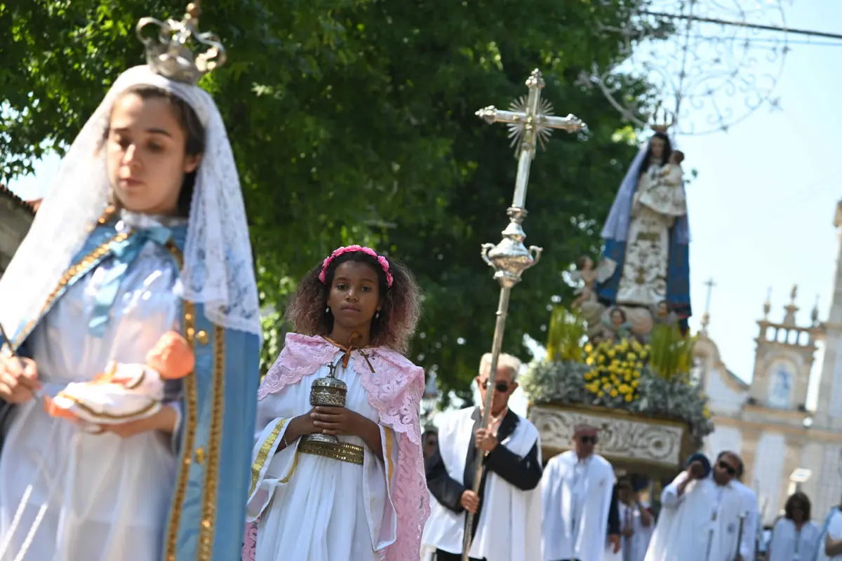 Procissão é um dos momentos altos da festa em honra de Nossa Senhora do Bom Despacho
