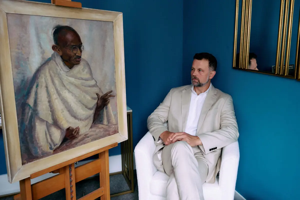 Imagem de contexto do artigo Raro retrato de Gandhi supera estimativa e é vendido por quase 177 mil euros