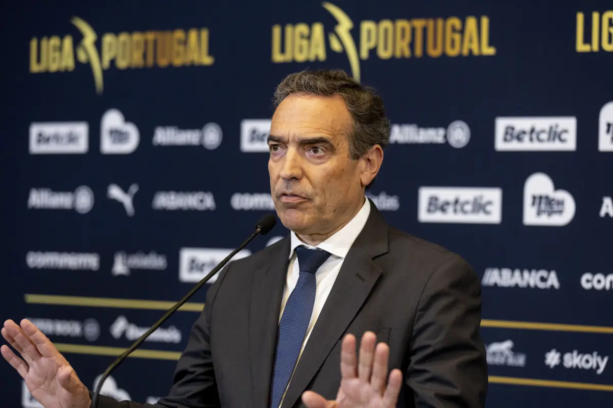 Reinaldo Teixeira, presidente da Liga Portugal