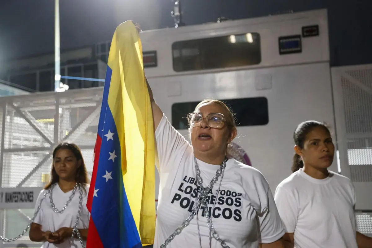 Familiares exigem a libertação dos presos políticos