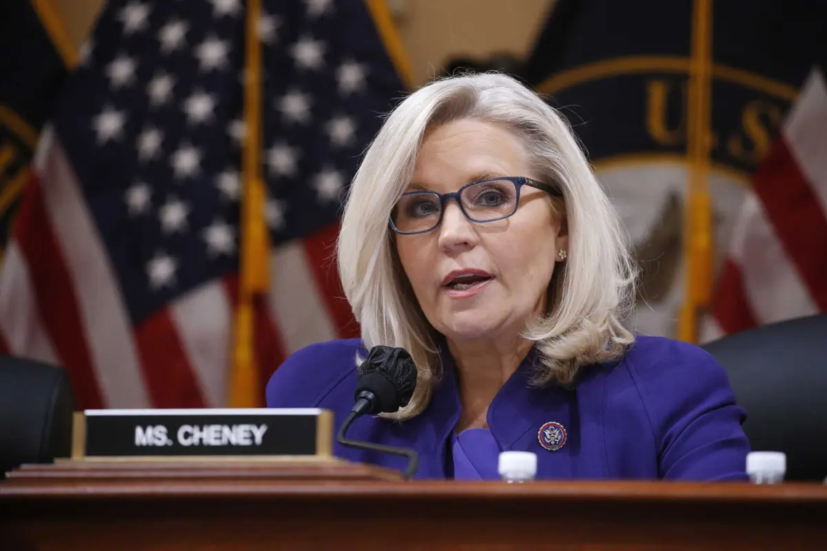 A ex-congressista republicana Liz Cheney