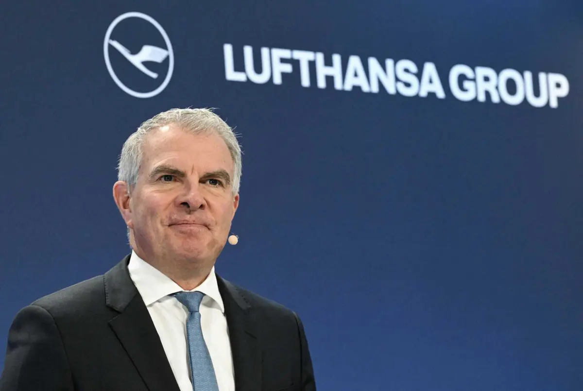 Presidente da Lufthansa, Carsten Spohr