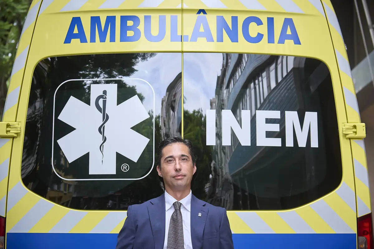 Sérgio Dias Janeiro, presidente do INEM