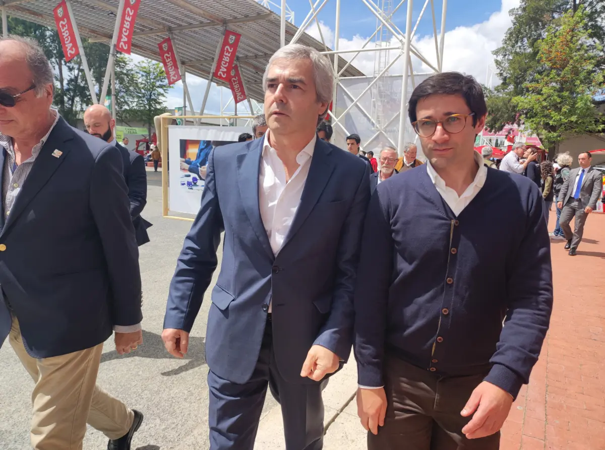 O presidente do CDS-PP e ministro da Defesa, Nuno Melo