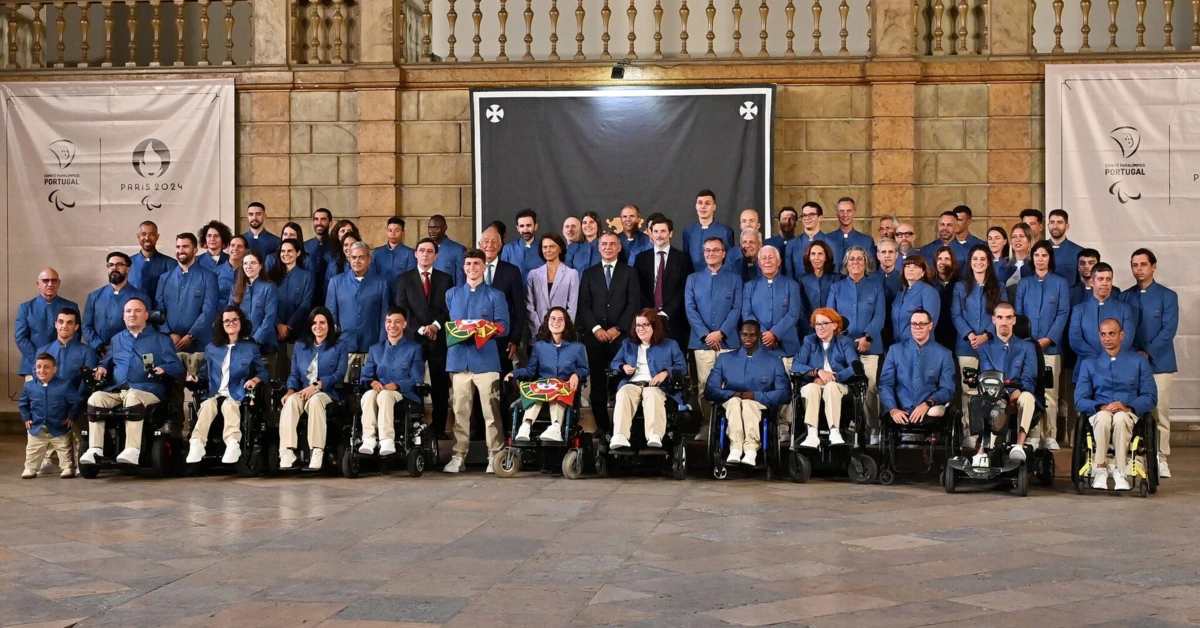 A comitiva portuguesa que estará em Paris 2024