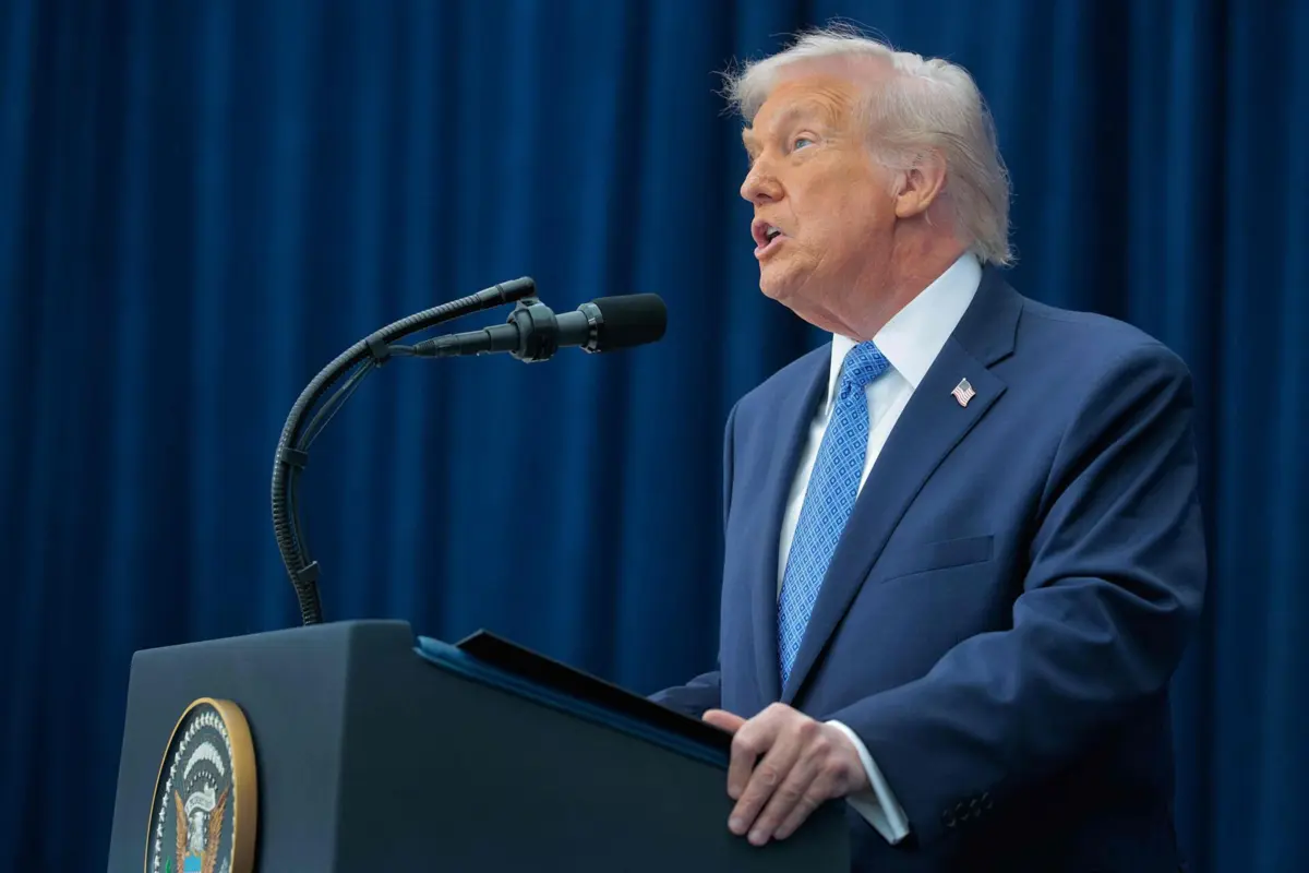 O presidente norte-americano, Donald Trump