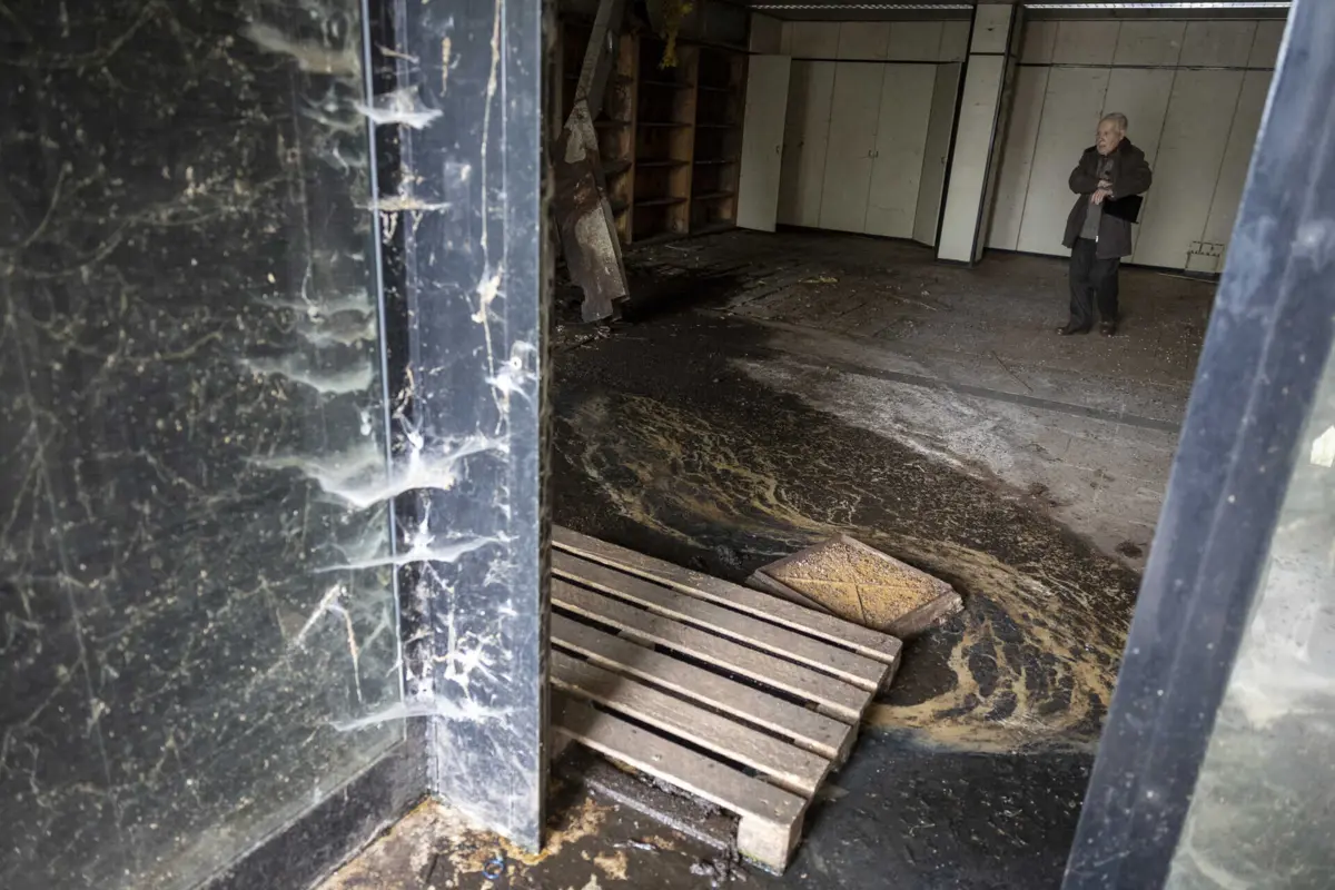 Esgotos a correr no rés do chão causam mau cheiro. Dono queixa-se ainda das ratazanas