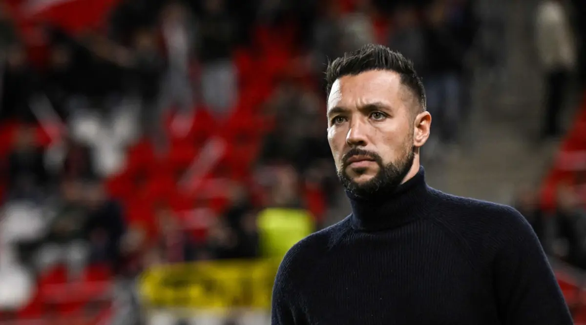 Francesco Farioli durante o jogo com o Utrecht