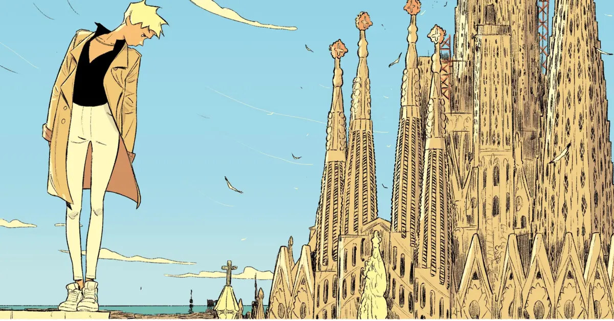 Psicóloga bipolar investiga um homicídio em Barcelona, Espanha, no álbum "Sou o seu silêncio".