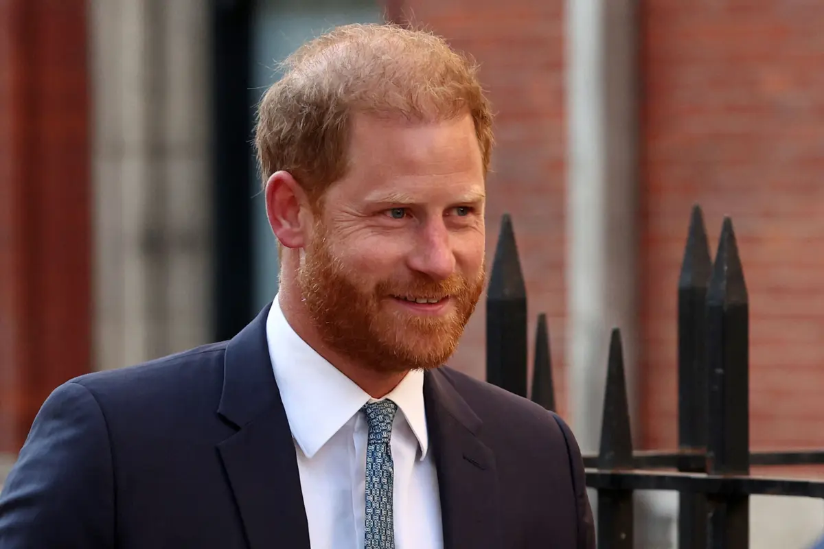 Príncipe Harry é casado com a ex-atriz Meghan Markle