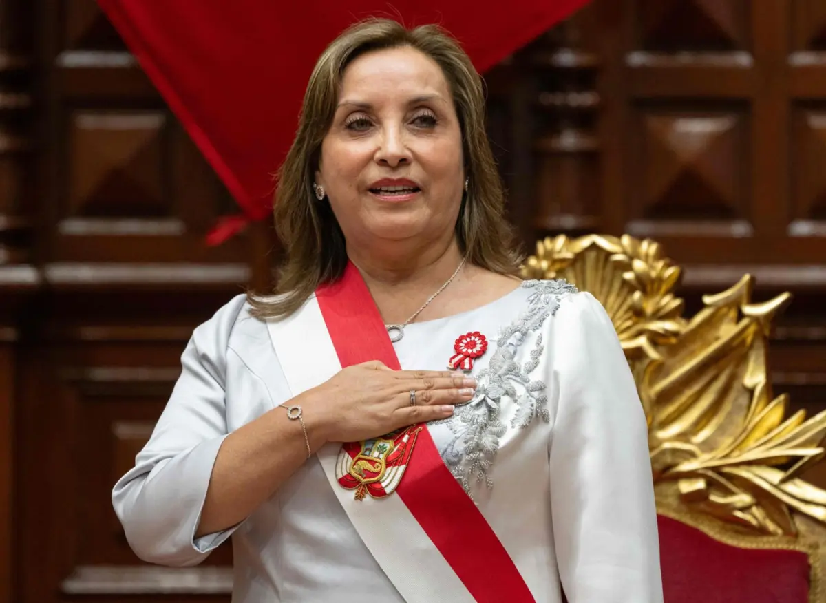 Presidente peruana, Dina Boluarte, foi destituída