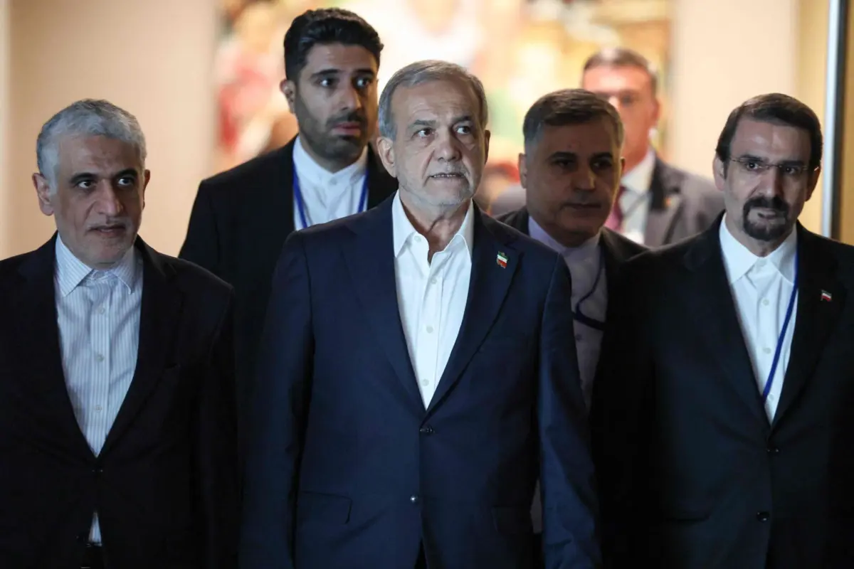 Masoud Pezeshkian, presidente iraniano