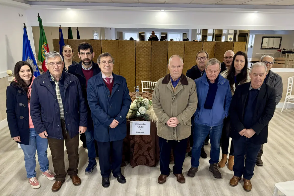 Grupo da Futuro do Barroso que ontem apresentou a nova associação em Boticas