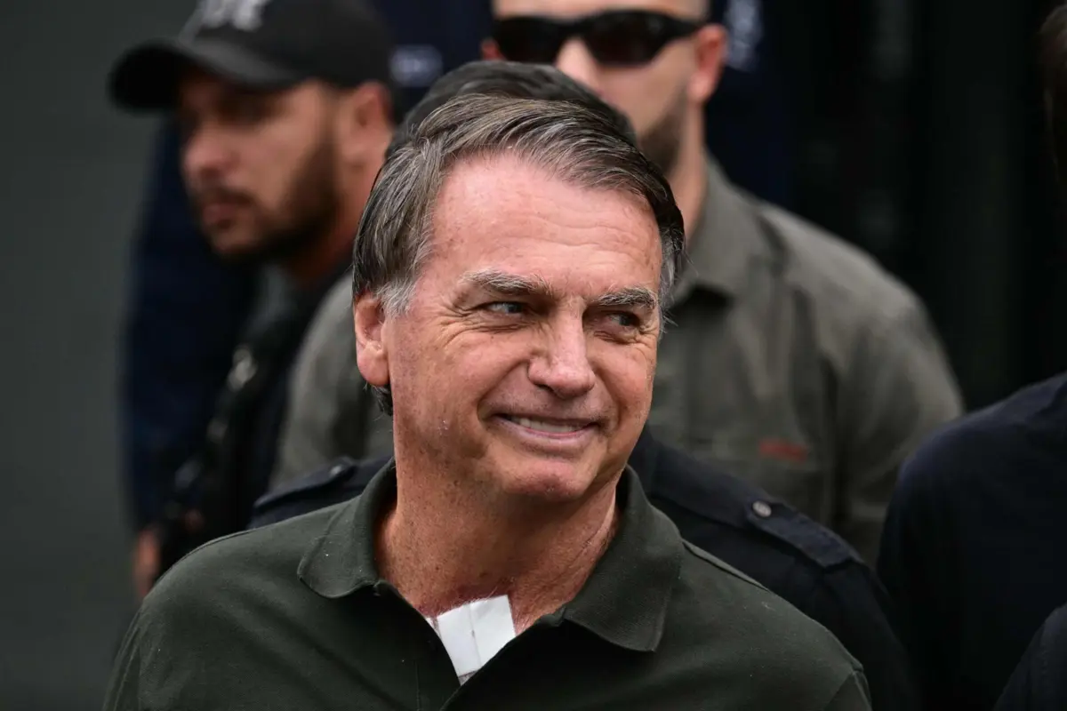 O ex-presidente brasileiro Jair Bolsonaro