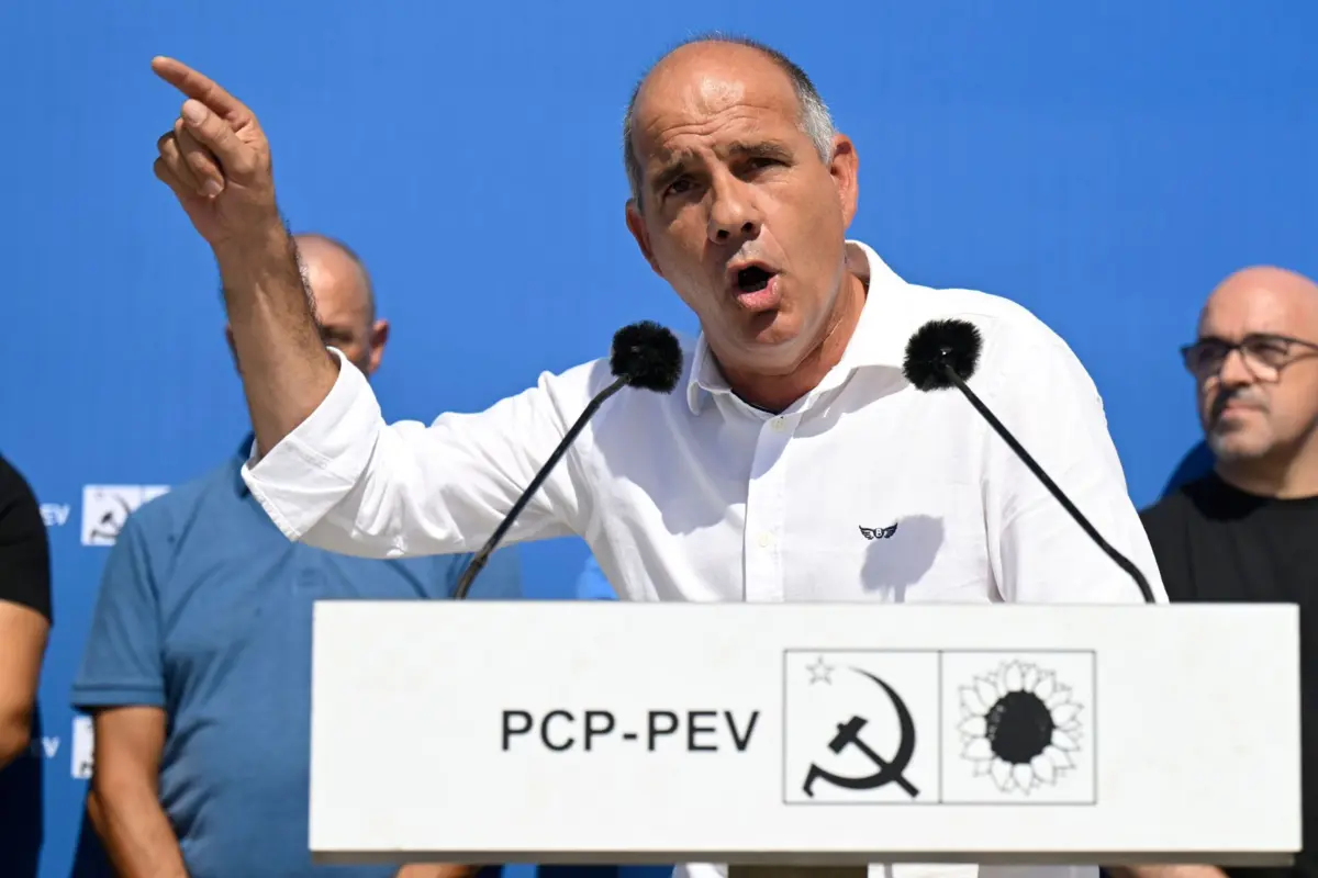 Paulo Raimundo, líder do PCP