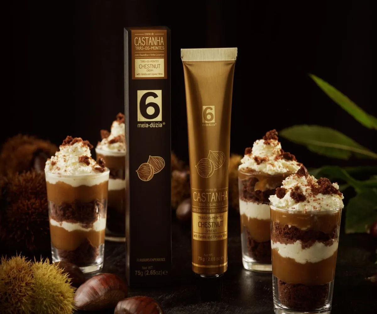 O creme de castanha é um dos produtos de sucesso da Meia-Dúzia.