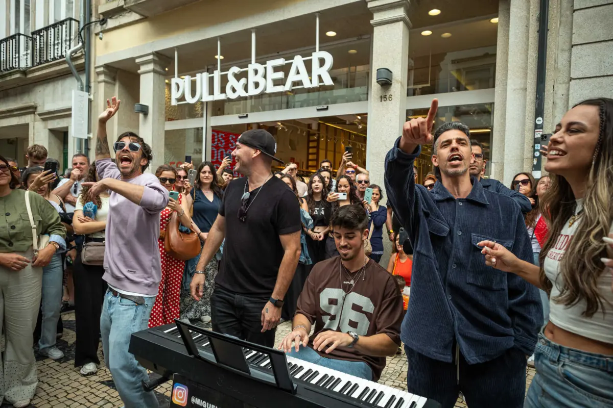 D´ZRT atuaram na Rua de Santa Catarina