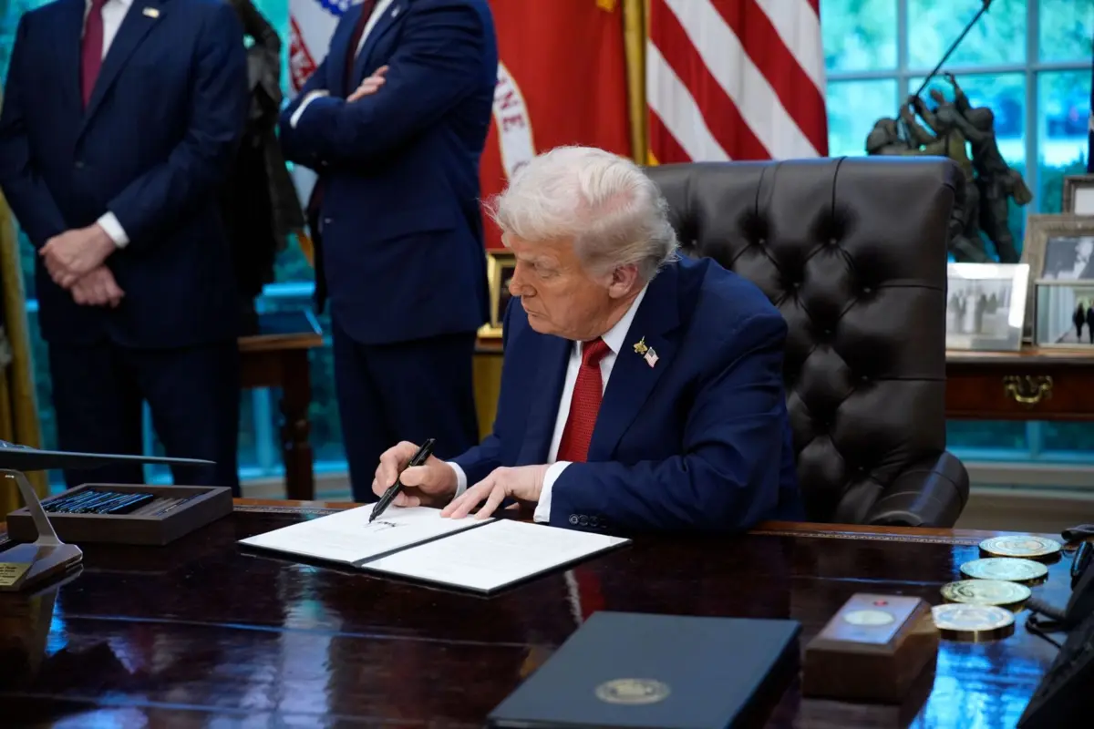 O presidente norte-americano Donald Trump