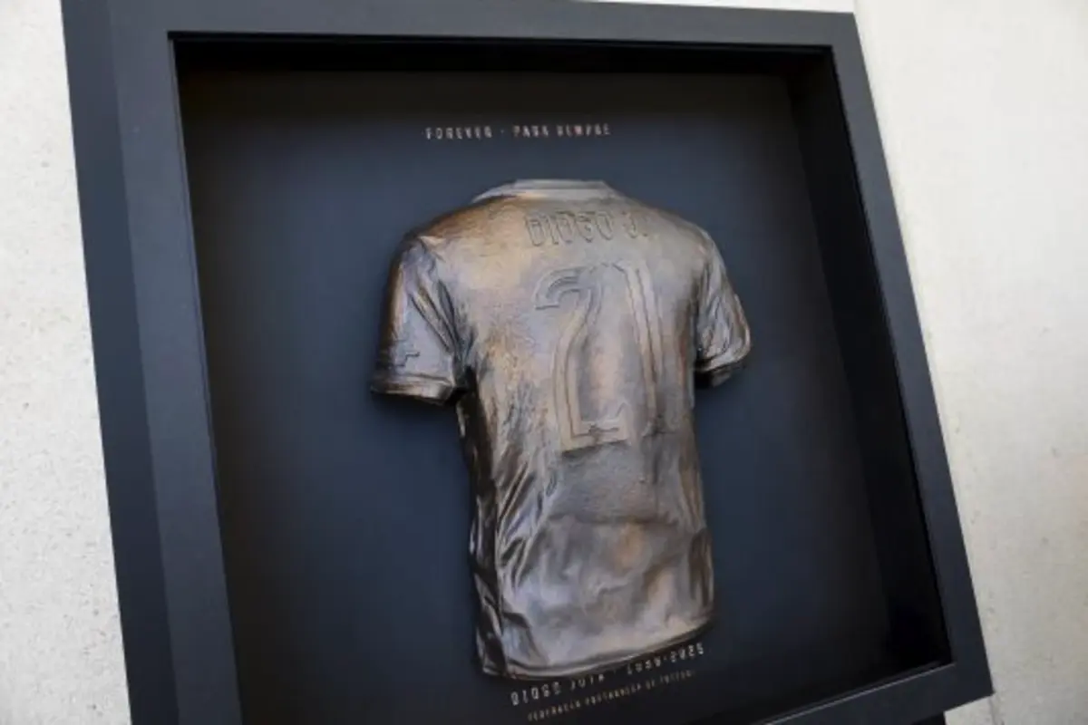 Diogo Jota ficará imortalizado na Praça dos Heróis da Cidade do Futebol