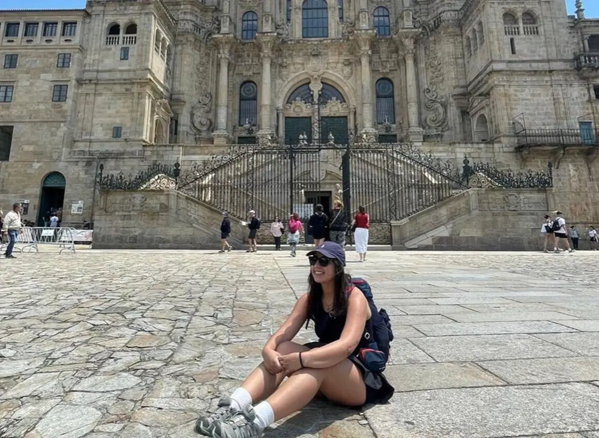 Depois de chegar à Catedral de Compostela, Leonor seguiu para Finisterra