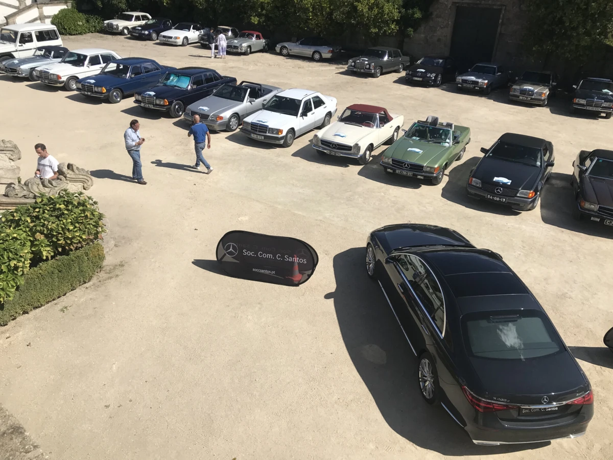 Passeio vai reunir clássicos da Mercedes-Benz