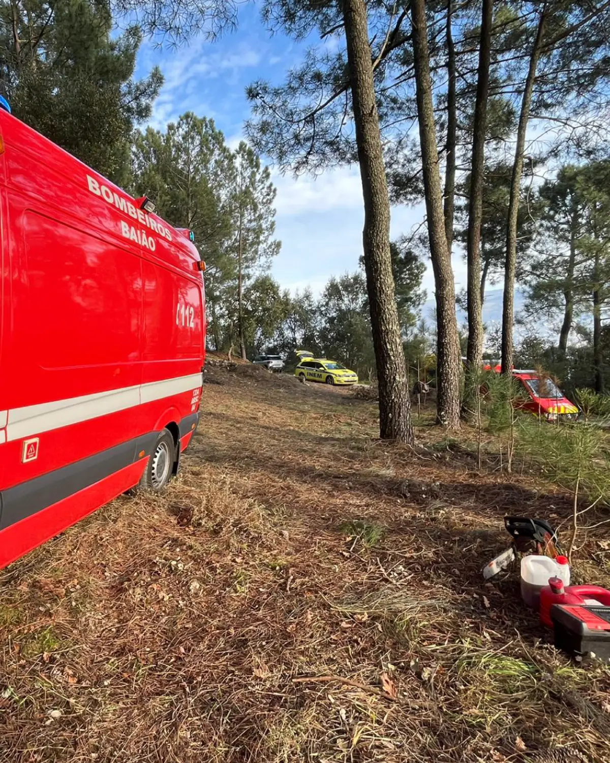 Imagem de contexto do artigo Despiste de trator agrícola em Santa Cruz do Douro faz um ferido