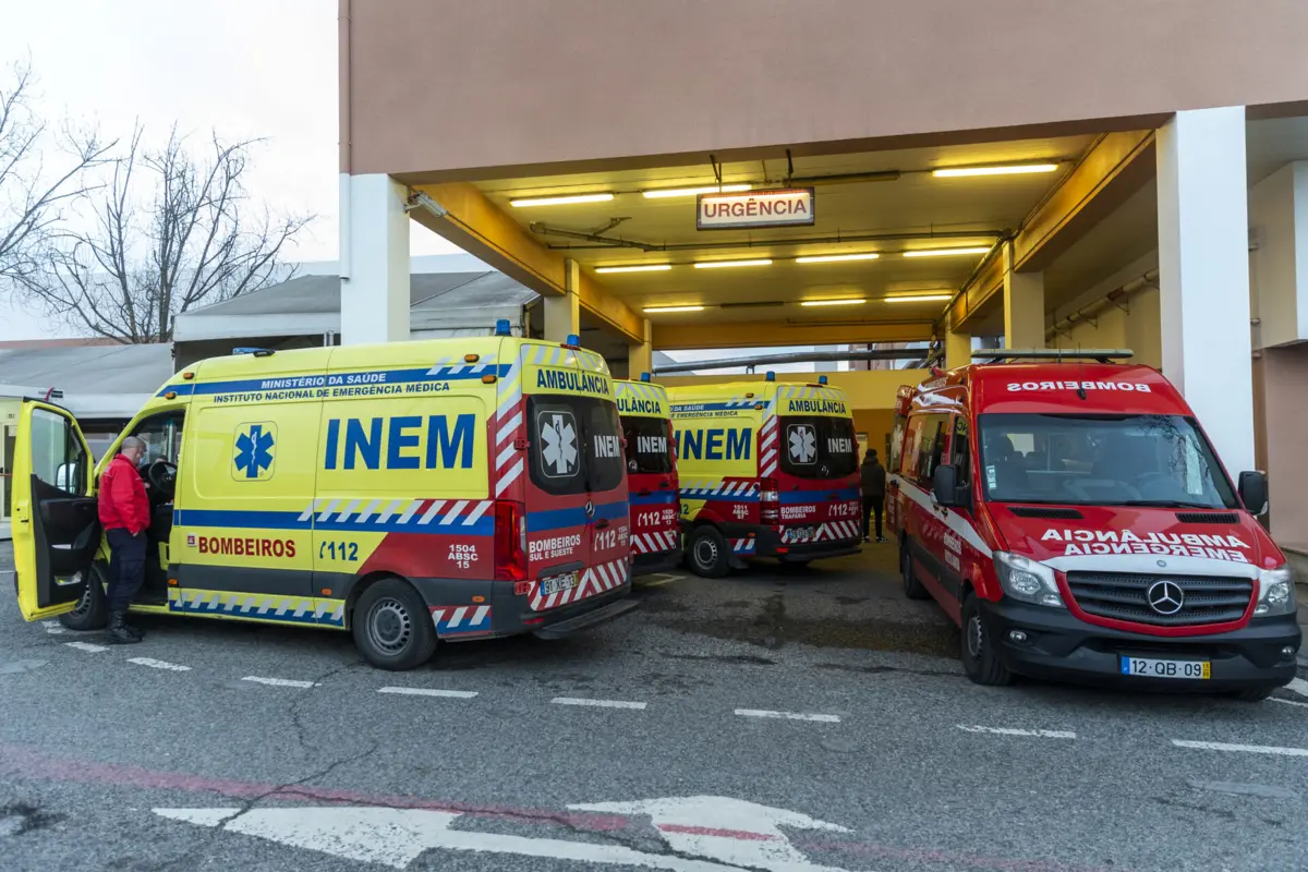 Ferido foi transportado para o Hospital Garcia de Orta, em Almada